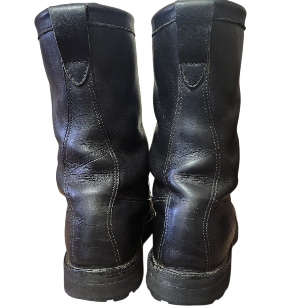 Vtg Danner Fort Lewis Boots 69110 Sz 13D Black Leather Gore-Tex Waterproof Work - Picture 3 of 16